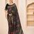 Black Banarasi with Patola Weaving Silk Traditional Rajwadi saree