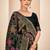 Black Banarasi with Patola Weaving Silk Traditional Rajwadi saree