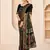 Black Banarasi with Patola Weaving Silk Traditional Rajwadi saree