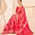 Deep pink Banarasi Weaving Silk Traditional Rajwadi saree