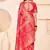 Deep pink Banarasi Weaving Silk Traditional Rajwadi saree