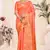 Peach Banarasi Weaving Silk Traditional Royal saree