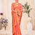 Peach Banarasi Weaving Silk Traditional Royal saree
