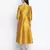 Glitter Gold Dupion silk women long dress