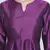 Pappzi purple Dupion silk women long dress