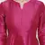 Razzle pink Dupion silk women long dress