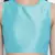 Mettalic Turq Dupion silk women crop top