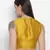 Shinner mustard Dupion silk women crop top