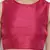 Elegant pink Dupion silk women crop top