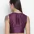 Tasor purple Dupion silk women crop top