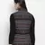 Larking symmetrical print  reversible quilted women jacket
