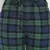 Soft green brush check women nightwear pajama