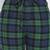 Soft green brush check women nightwear pajama