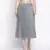 Gazzing Grey pleated women skirt