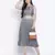 Gazzing Grey pleated women skirt