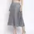 Gazzing Grey pleated women skirt
