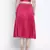 Mobble pink women pleated skirt