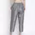 Soild grey Dupion silk women pant