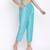 Bablling turq Dupion silk women pant