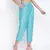 Bablling turq Dupion silk women pant
