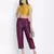Purplesic Solid Dupion Slik Women Pant