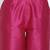 Ivolic Solid pink Dupion silk women pant