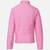 Baby pink soft reversible quilted girl jacket