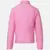 Baby pink soft reversible quilted girl jacket
