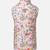 Cuddly pretty floral print reversible quilted girl jacket