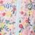 Cuddly pretty floral print reversible quilted girl jacket