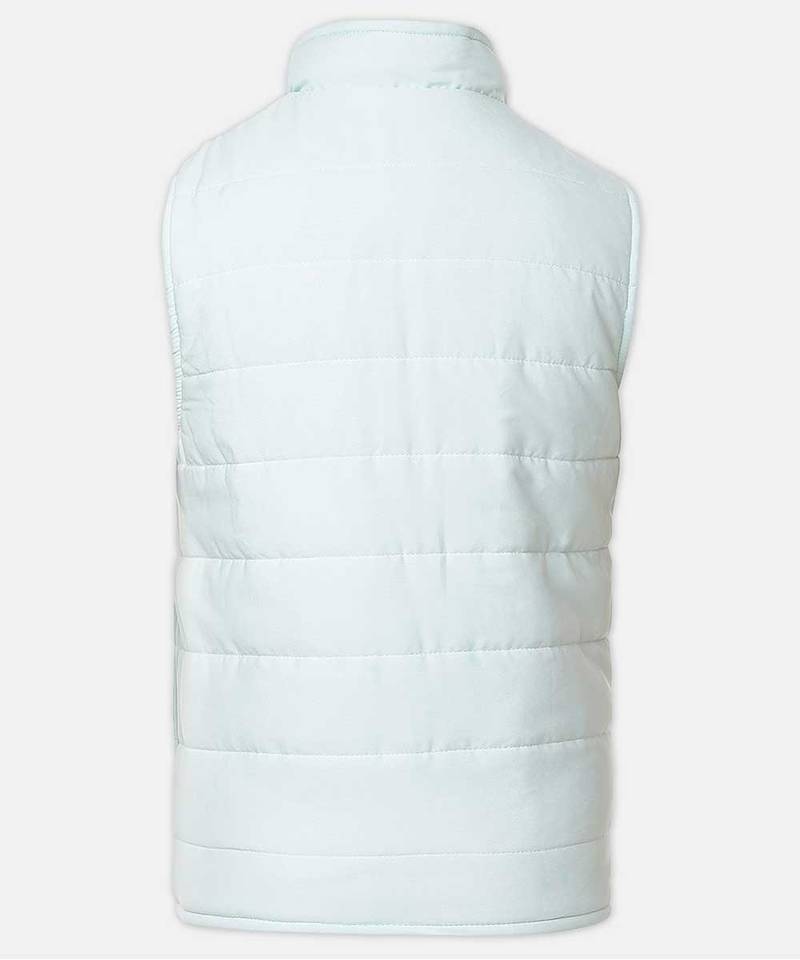 Smart Lilly print reversible quilted girl jacket