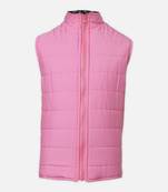 Lovesome adroable floral print reversible quilted girl jacket