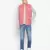 Super cool red color Reversible Quilted men Jacket