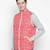 Super cool red color Reversible Quilted men Jacket