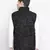 Vibrant black printed mezz  Reversible Quilted men Jacket