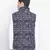 Funky blue printed Reversible Quilted men Jacket