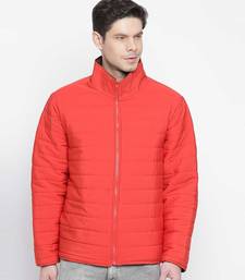 Sandy brown printed  Reversible Quilted men Jacket