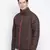 Sandy brown printed  Reversible Quilted men Jacket