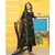 Pheeta Black Gold Hand Block Print Gota Set with Dupatta