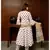 Pheeta White Booti Floral Suit Set