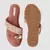 Purely Lush Stone Embelllished Festive Vegan Flat  for Women