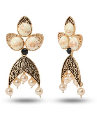 Seevee Fashion Beautiful Long Earrings Zircon Zinc Drops & Danglers 1