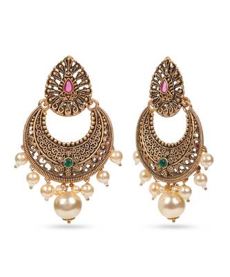 Beautiful indian Design Chandbali Earrings 2