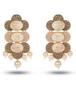 Fancy Long Earrings Zircon Zinc Drops & Danglers