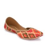 Sringam Women Multi Printed Handcrafted Mojaris
