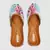 Light Blue Floral Digital Print Jutti 