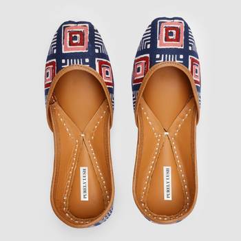 Geometric Printed Jutti 1