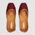 Rajasthani Maroon Printed Jutti
