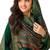 Green karanchi pashmina salwar