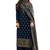 Dark-blue karanchi pashmina salwar